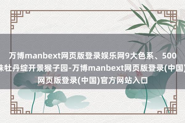 万博manbext网页版登录娱乐网9大色系、500余种、2万余株牡丹绽开景猴子园-万博manbext网页版登录(中国)官方网站入口